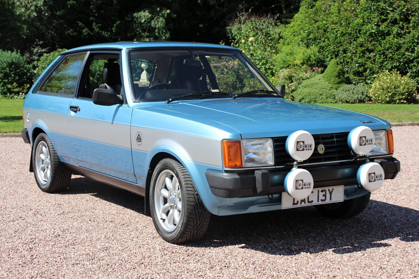 Not my actual car, but this was it. Company colours.