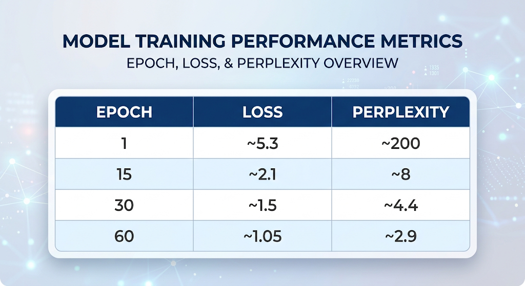 Model Training Performance